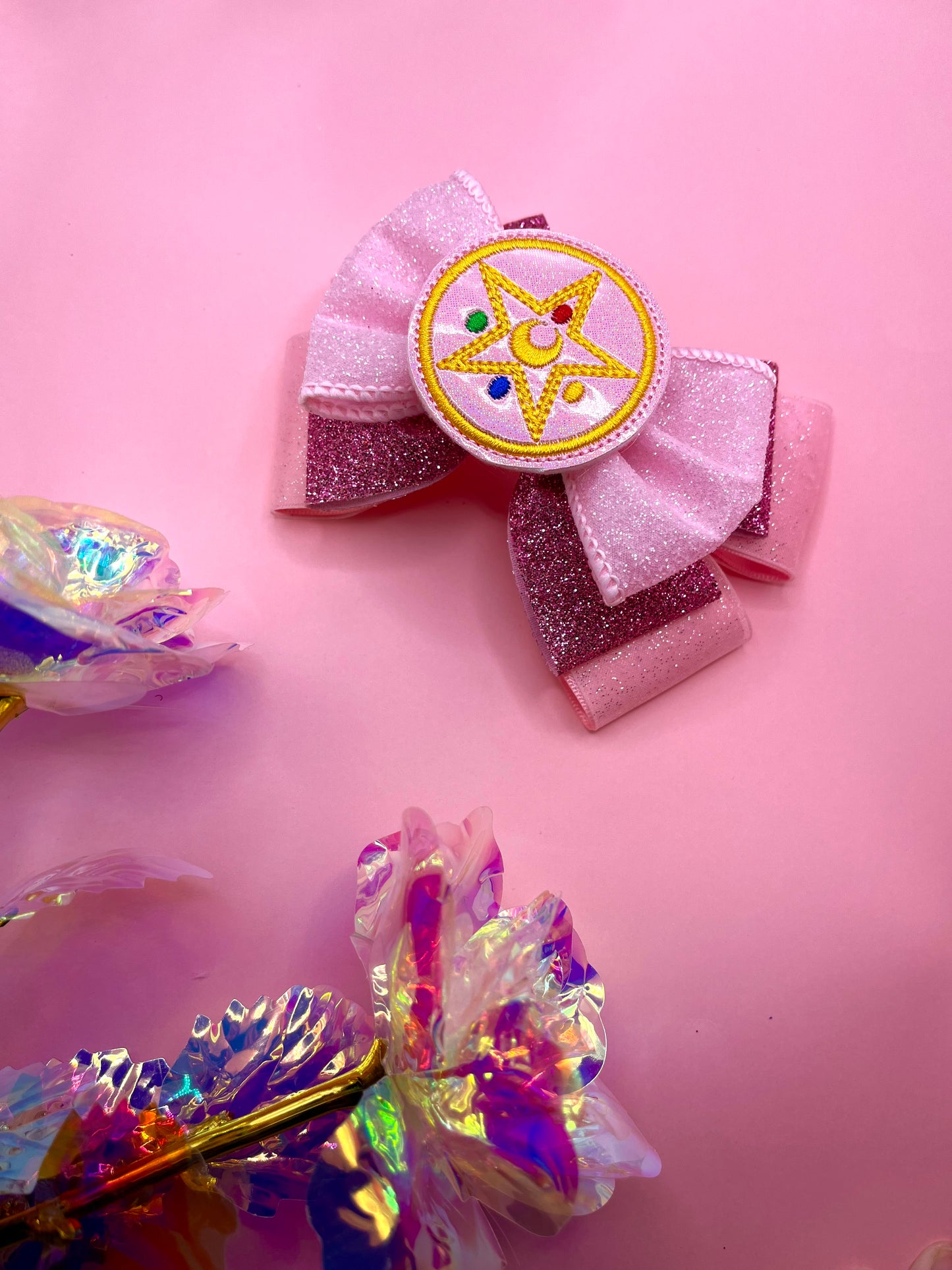 Brooch Inspired Hair Bow