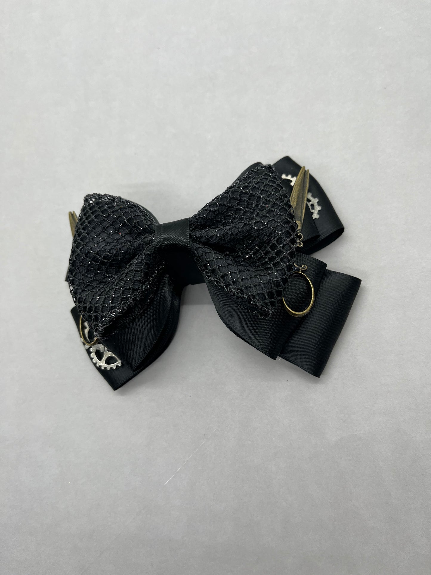 Scissor Inspired Hair Bow