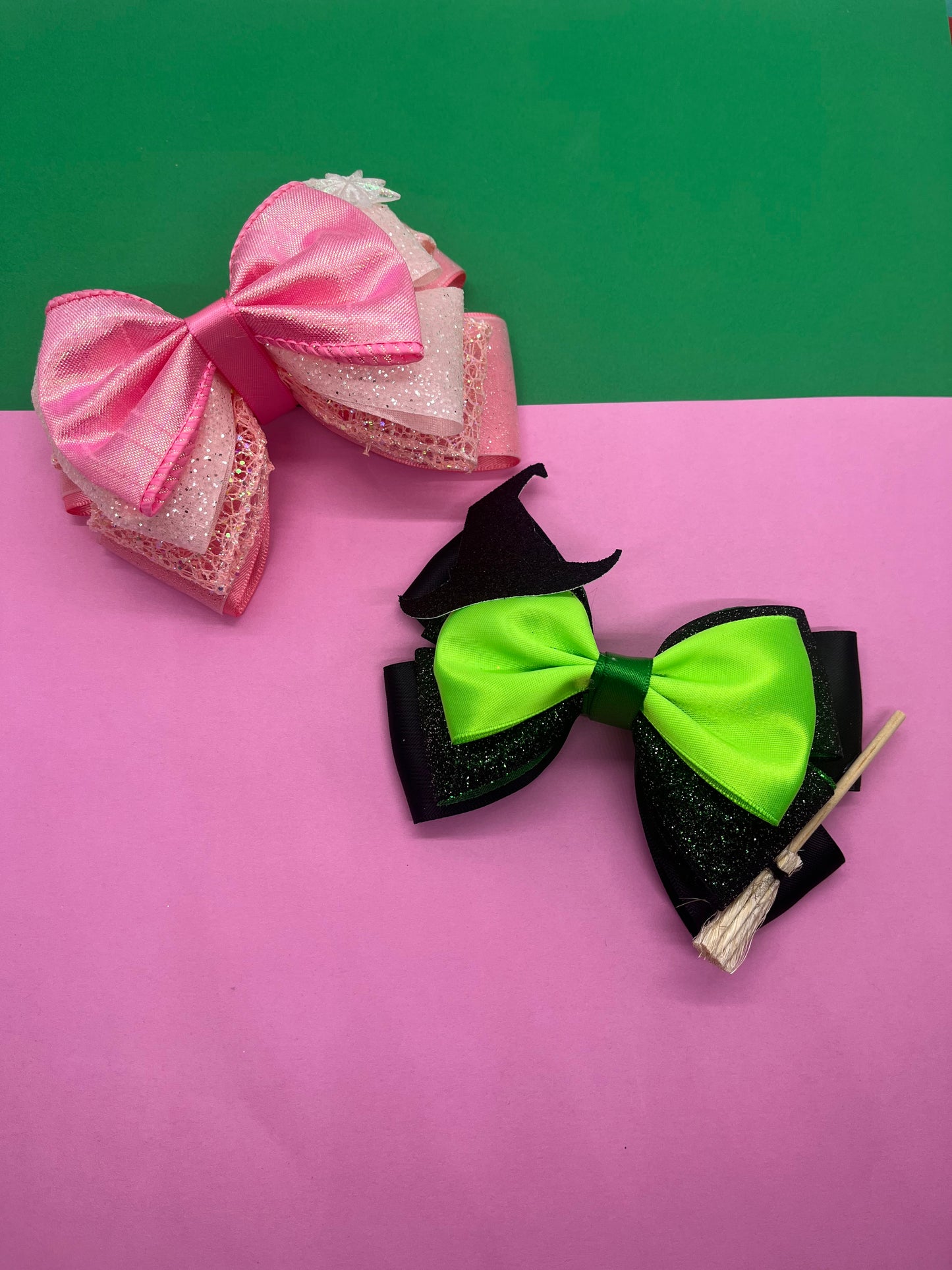 Witch Inspired Hair Bows