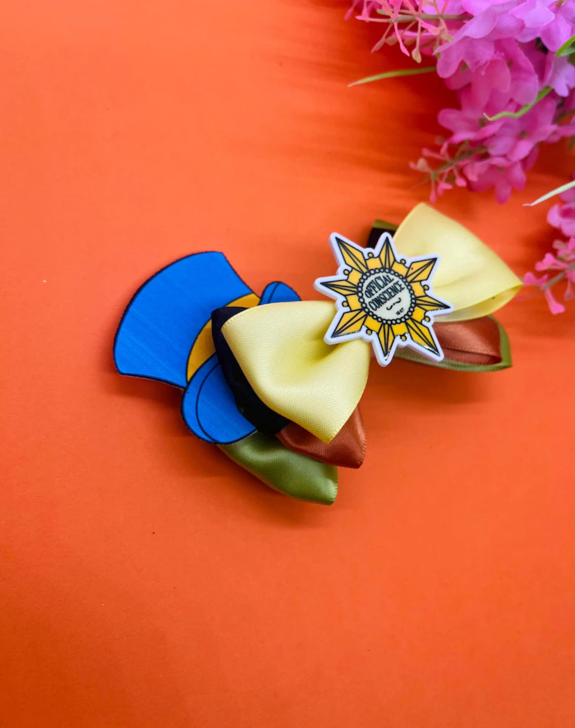 Cricket Inspired Hair Bow