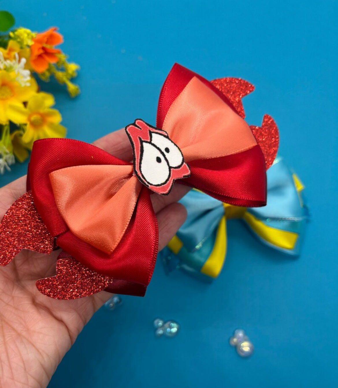Fish Inspired Bows