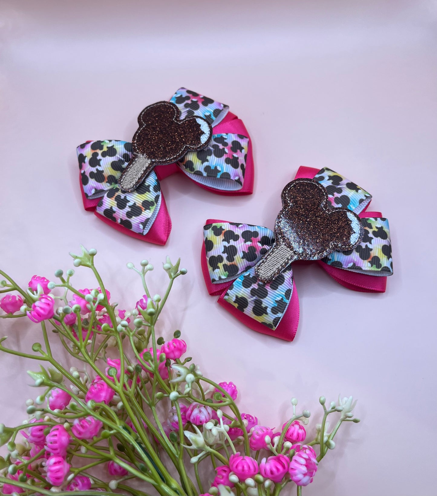 Mini Ice Cream Inspired Bow