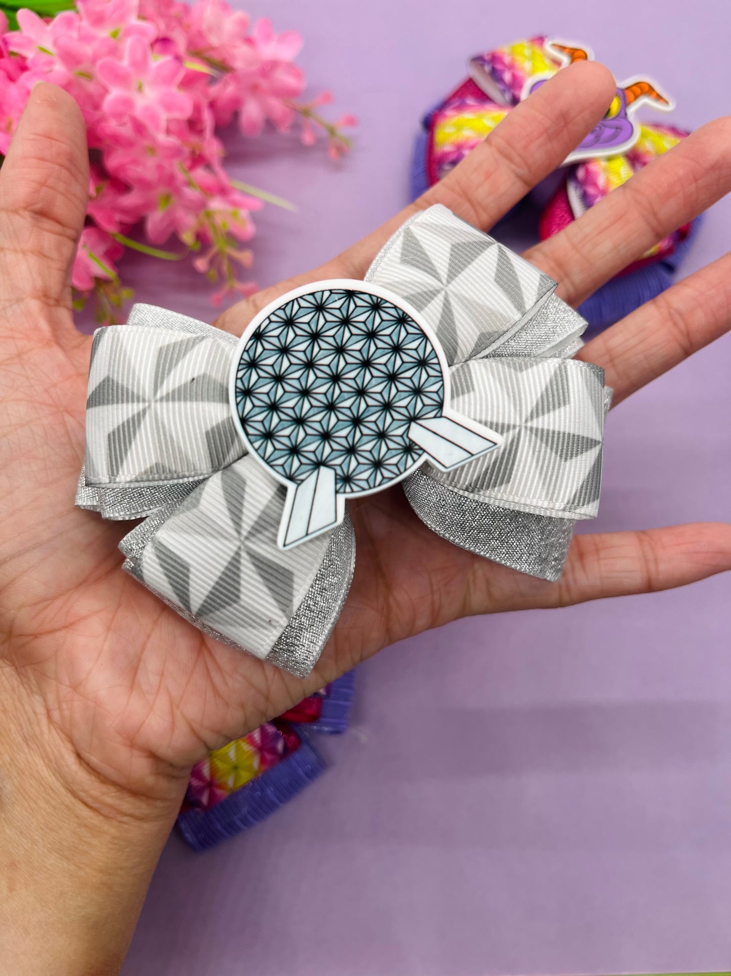 Park Inspired Hair Bow