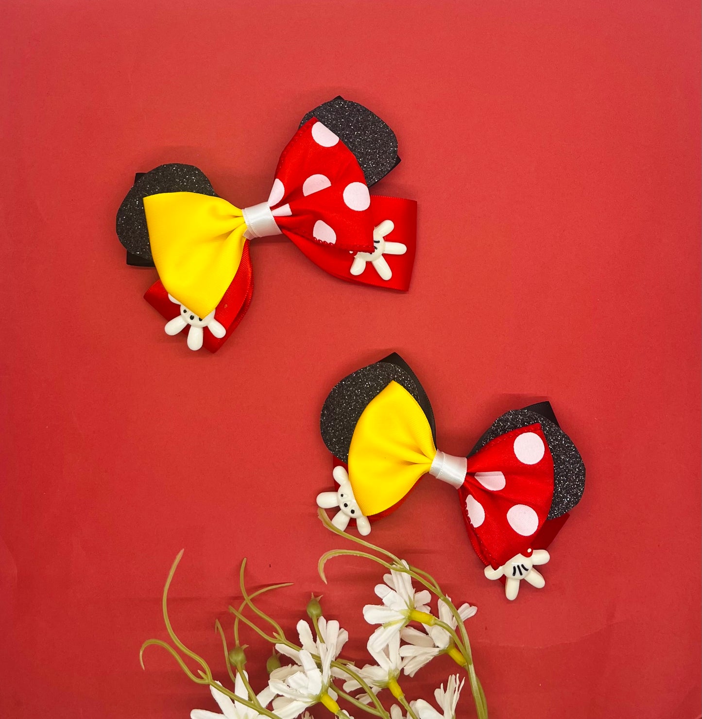Mouse Mashup Inspired Hair Bow