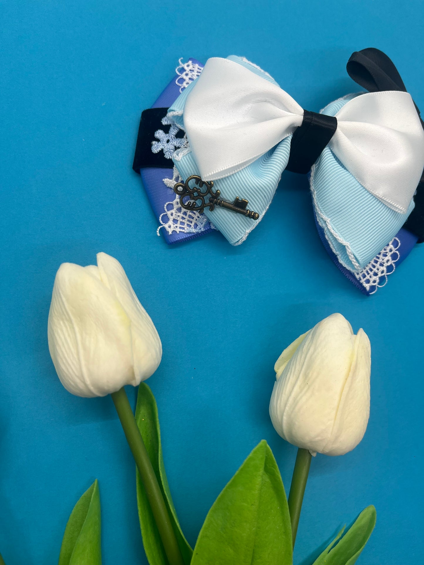 Wonderland Inspired Hair Bow
