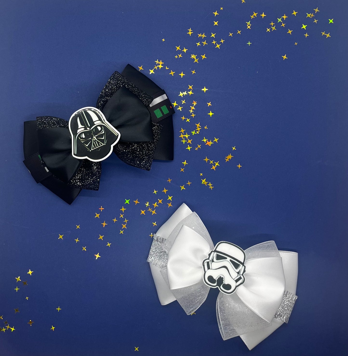 Space Inspired Bows