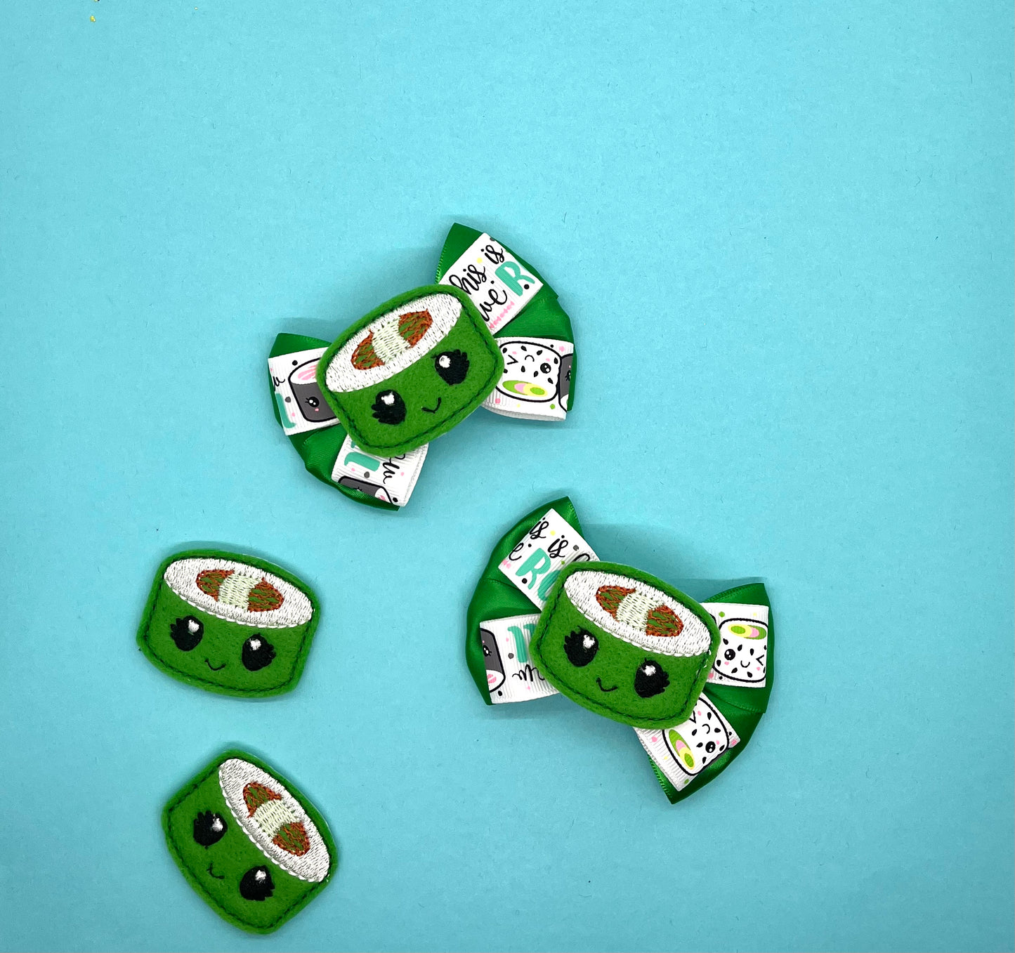 Mini Sushi Roll Bow