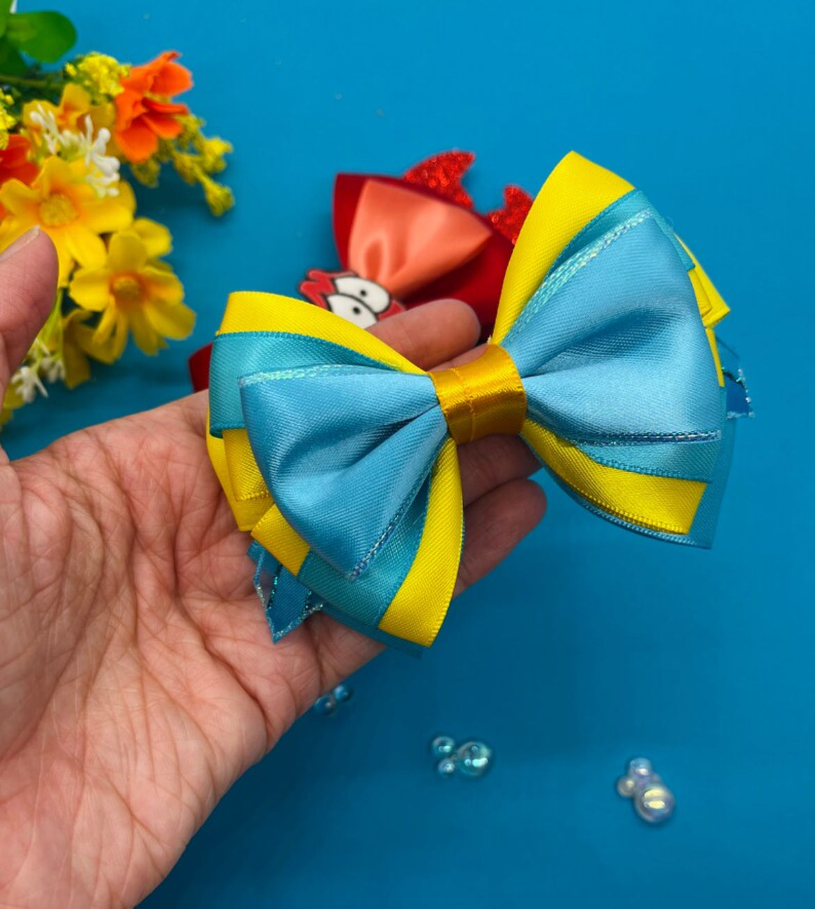 Fish Inspired Bows