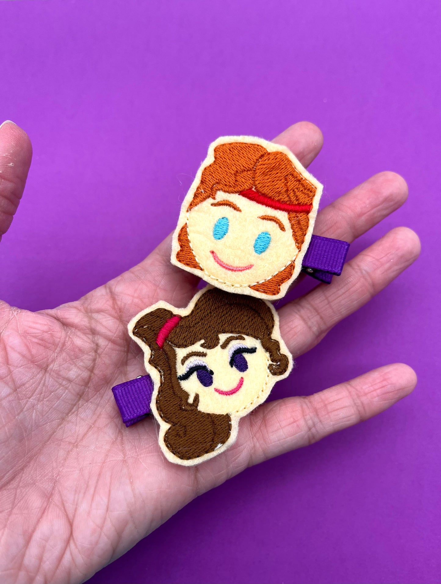 Couple Inspired Hair Clips