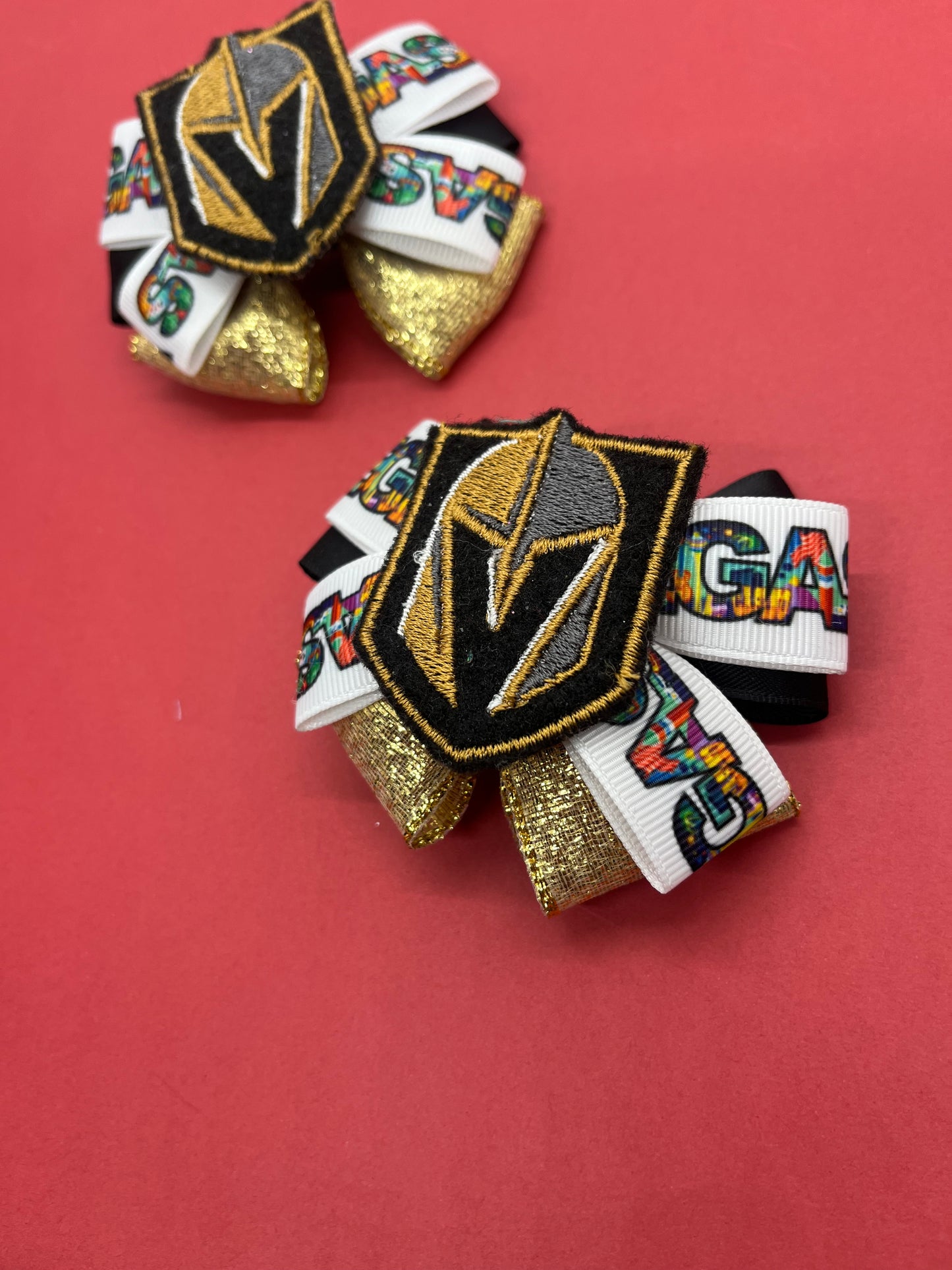 Mini Hockey Inspired Bow
