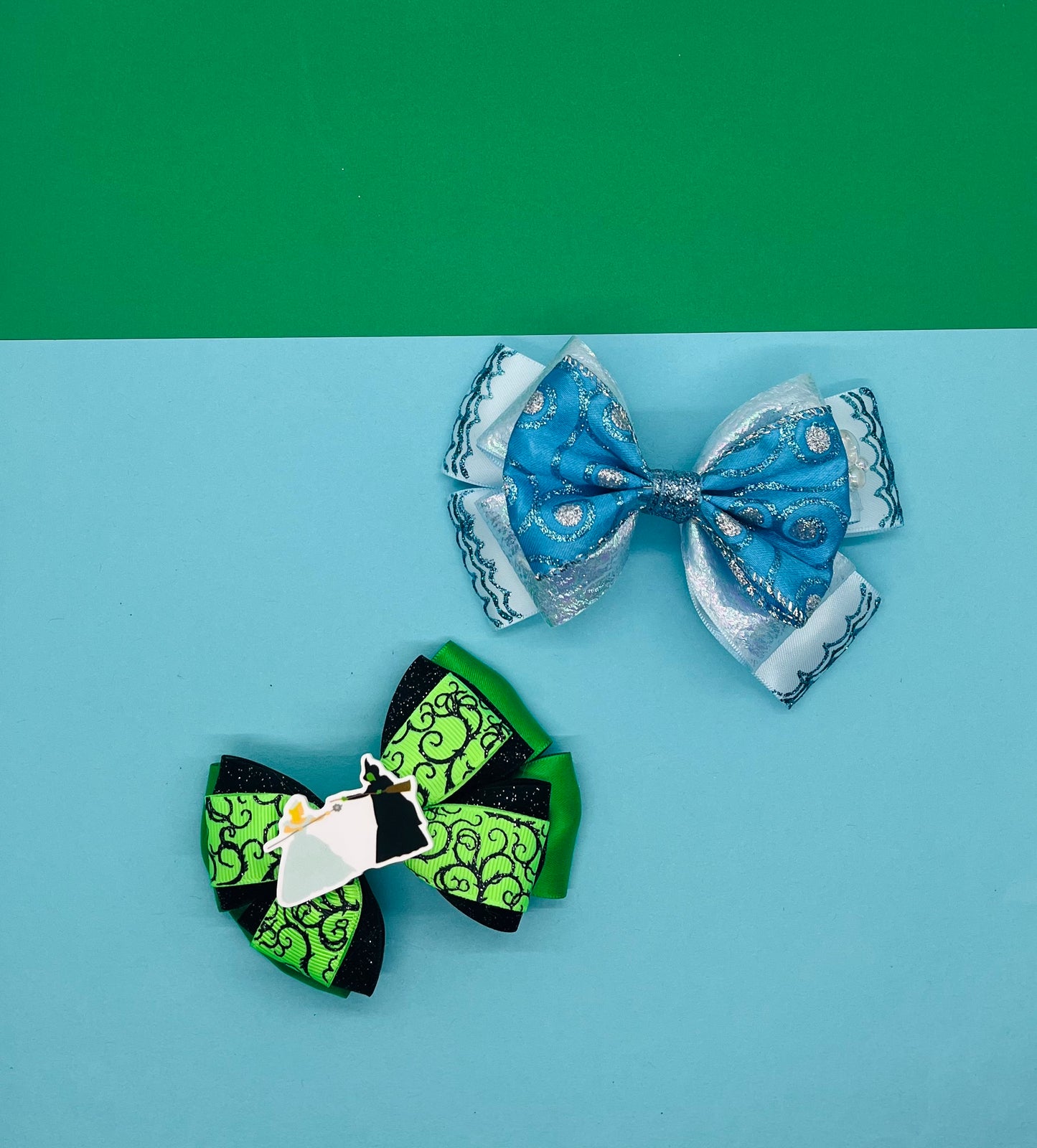 Witch Inspired Hair Bows