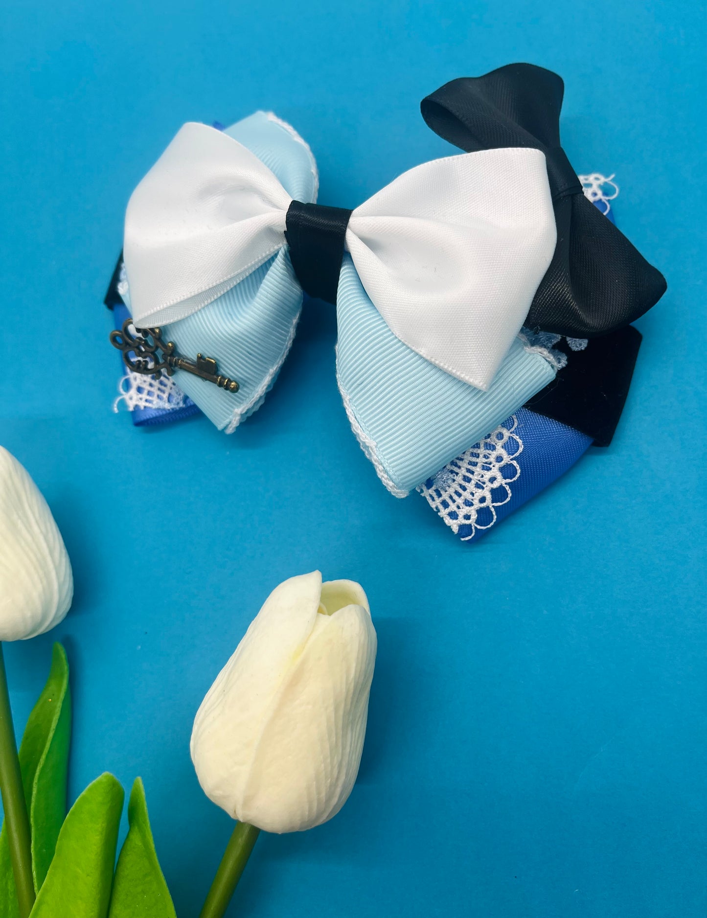 Wonderland Inspired Hair Bow