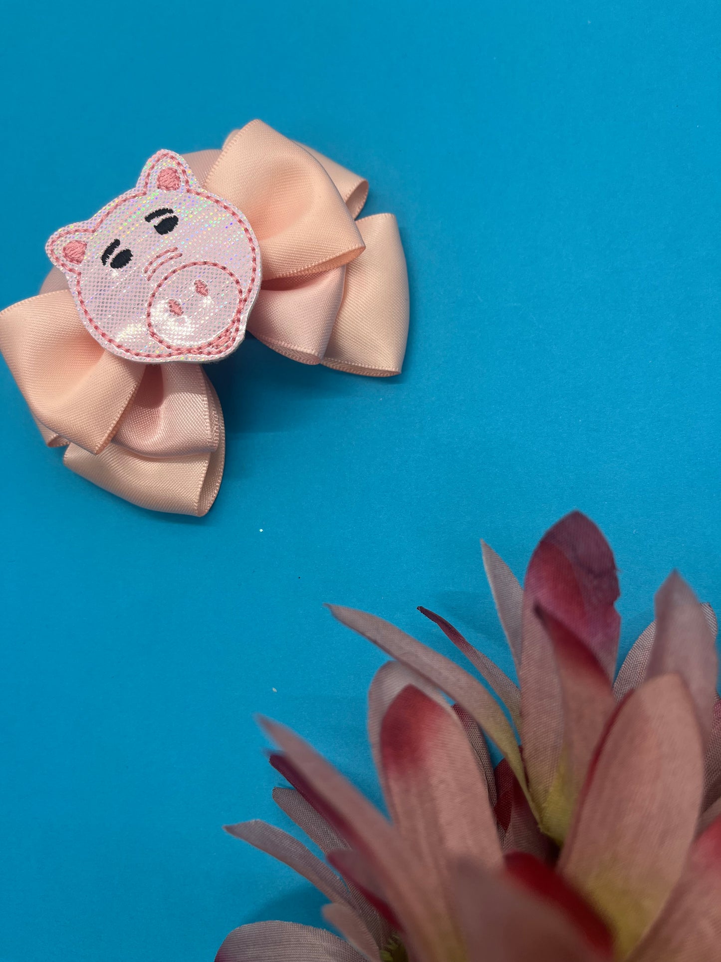 Pig Inspired Bow