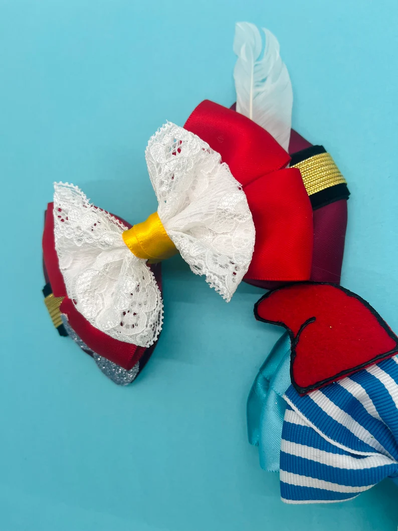 Captain and Mate Inspired Hair Bows