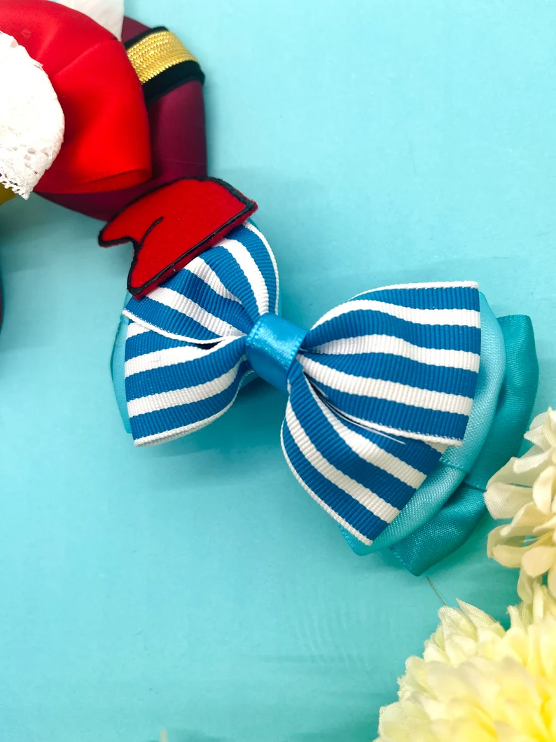 Captain and Mate Inspired Hair Bows