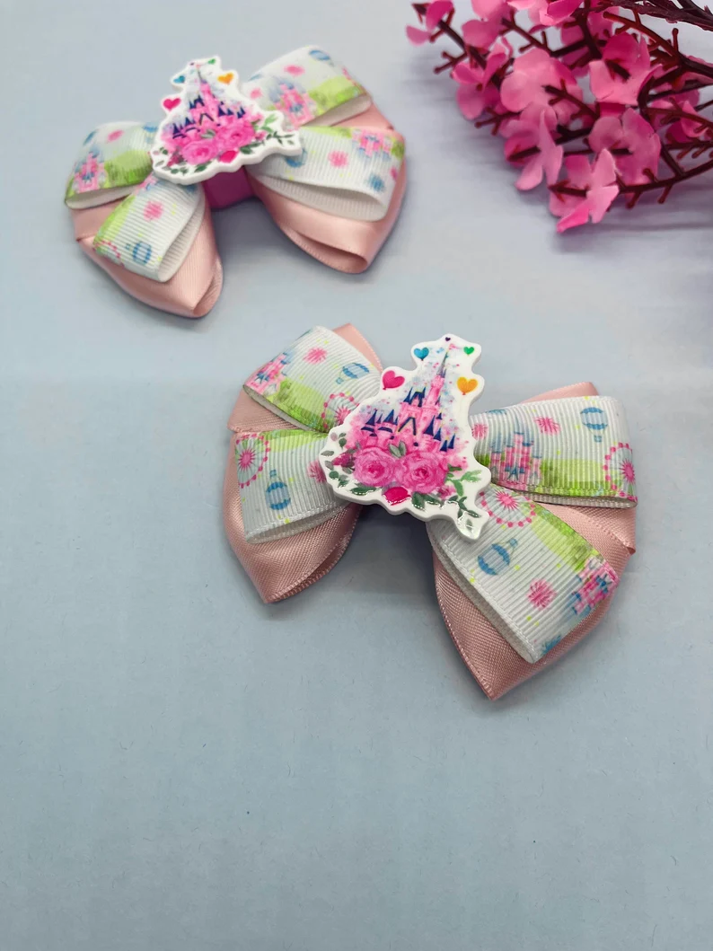 Mini Inspired Hair Bow