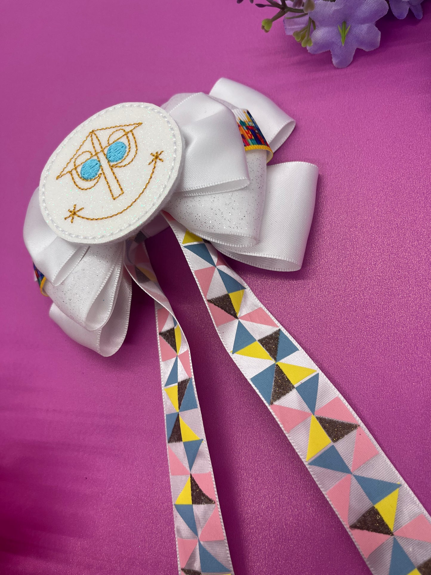Clock Inspired Bow