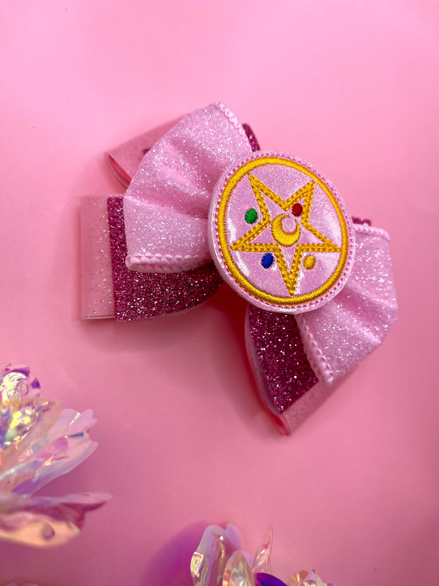 Brooch Inspired Hair Bow