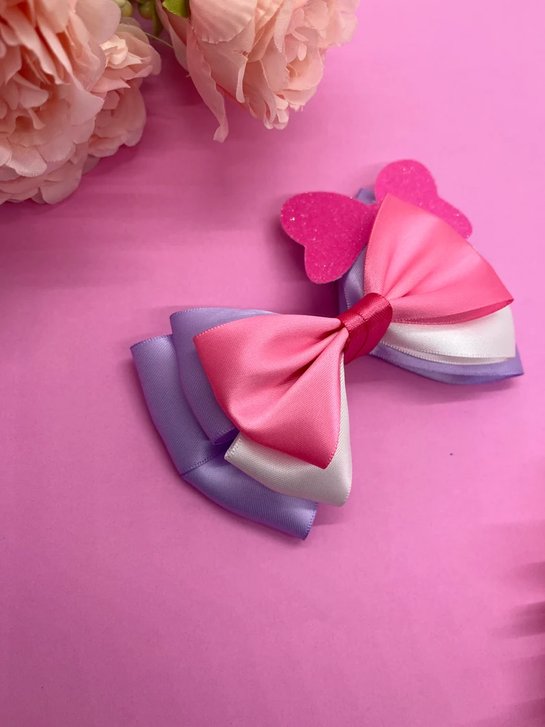 Duck Inspired Hair Bows