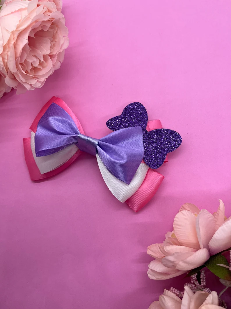 Duck Inspired Hair Bows