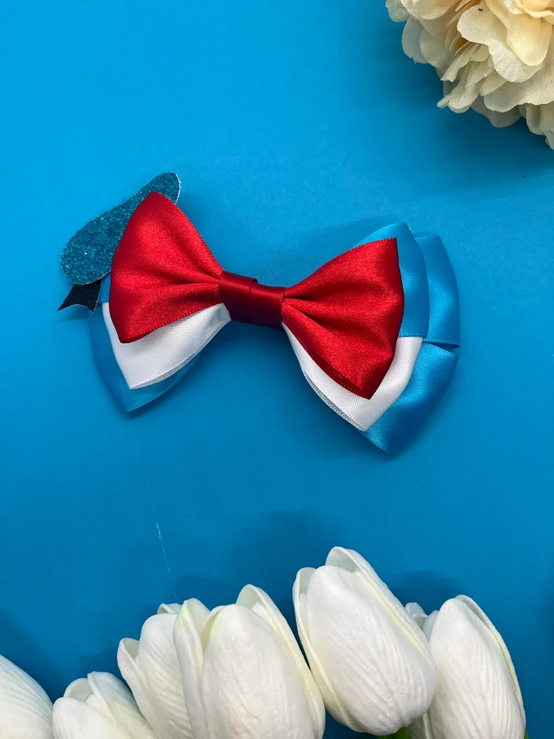 Duck Inspired Hair Bows