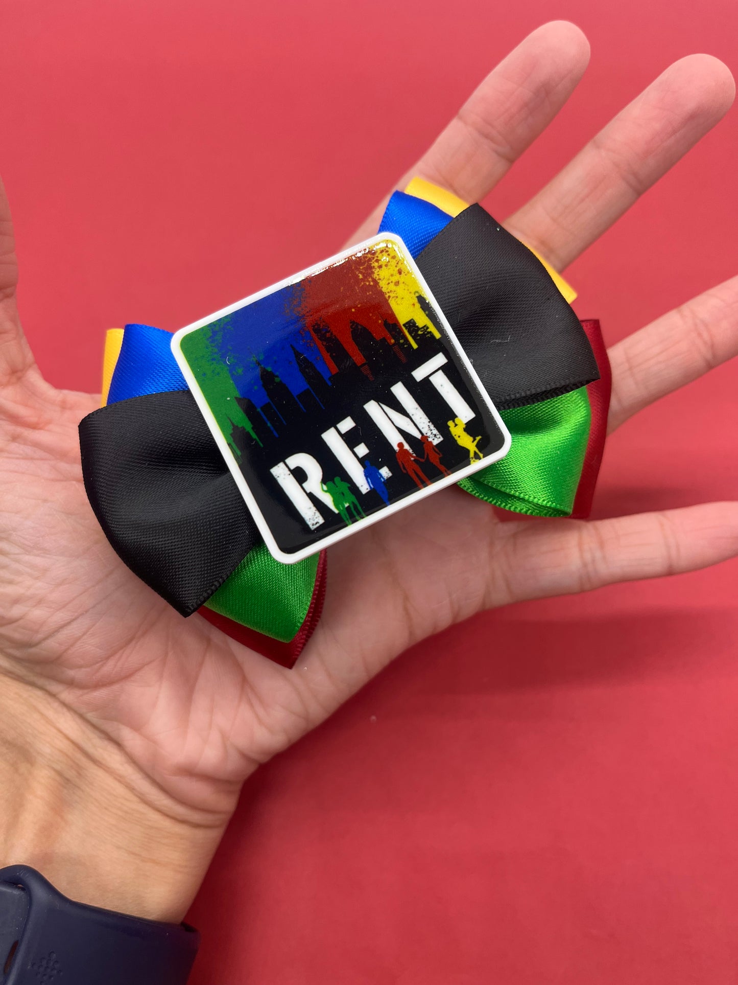 Musical Inspired Hair Bow
