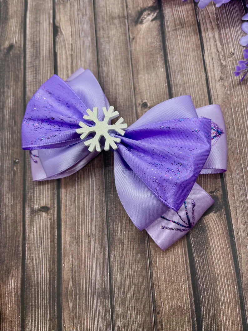 Fall Princesses Inspired Hair Bows
