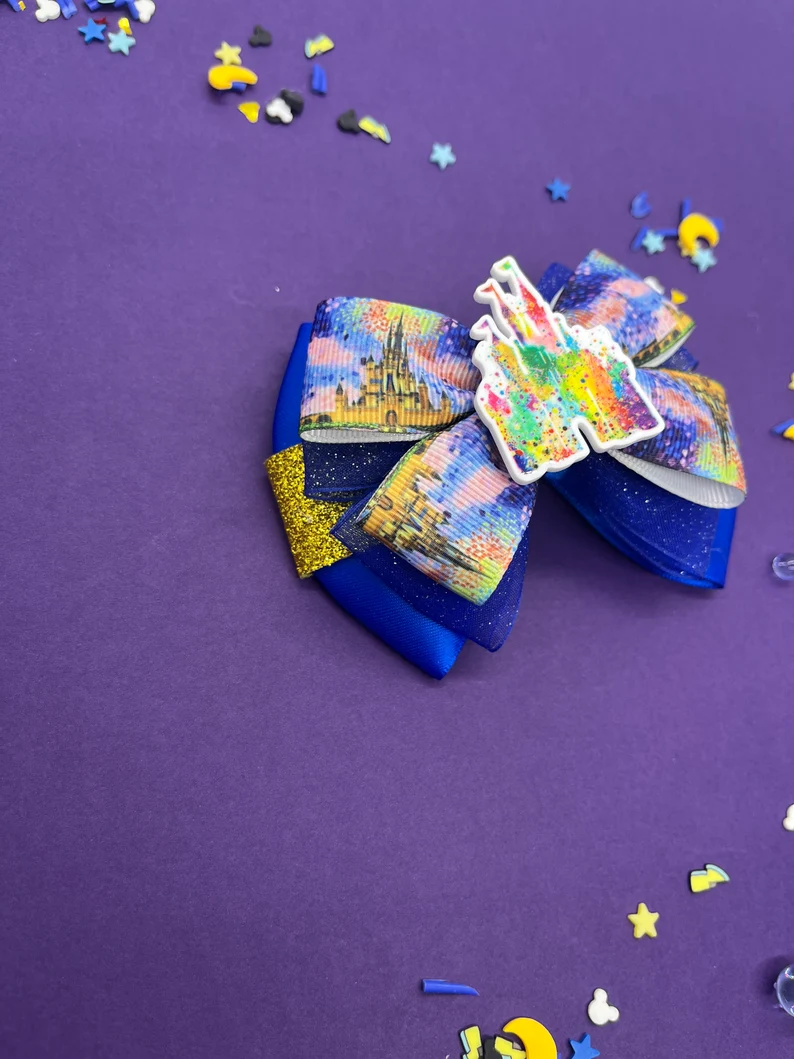 Park Inspired Hair Bow