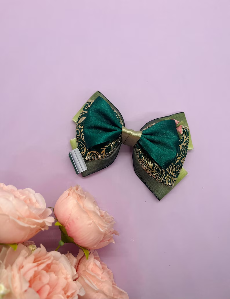 Library Princess Inspired Hair Bow
