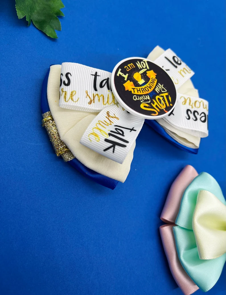 Musically Inspired Hair Bows