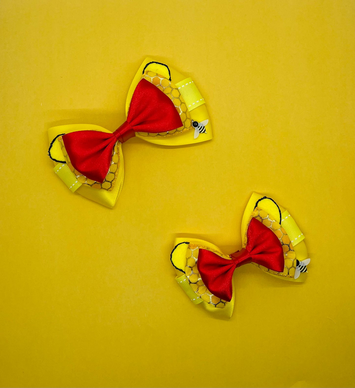Bear Inspired Hair Bow