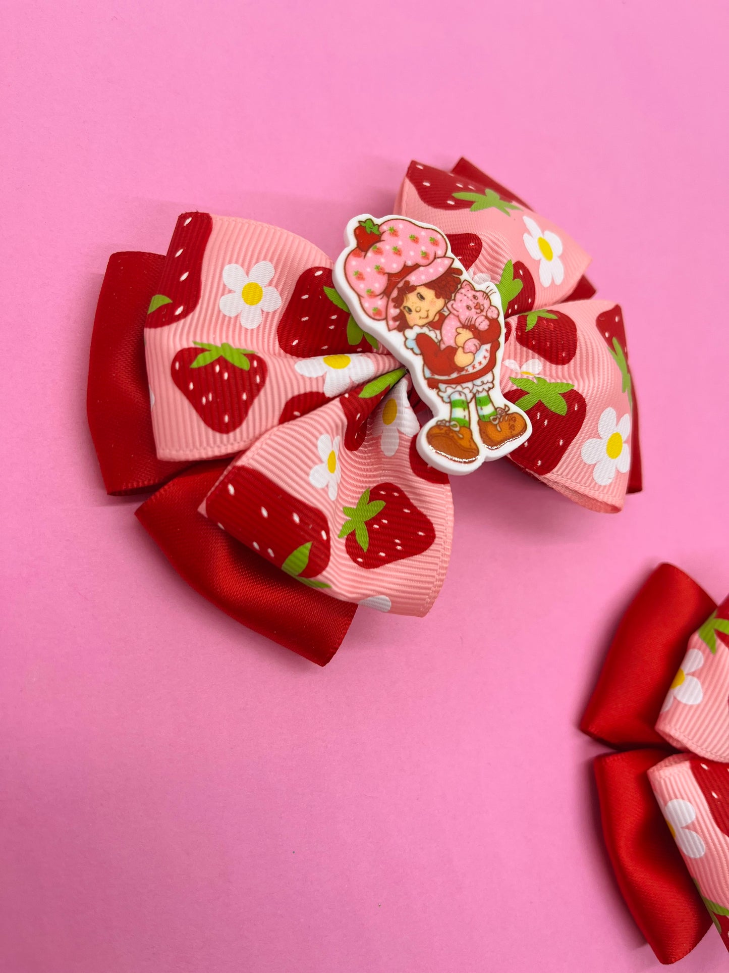Berry Inspired Hair Bow
