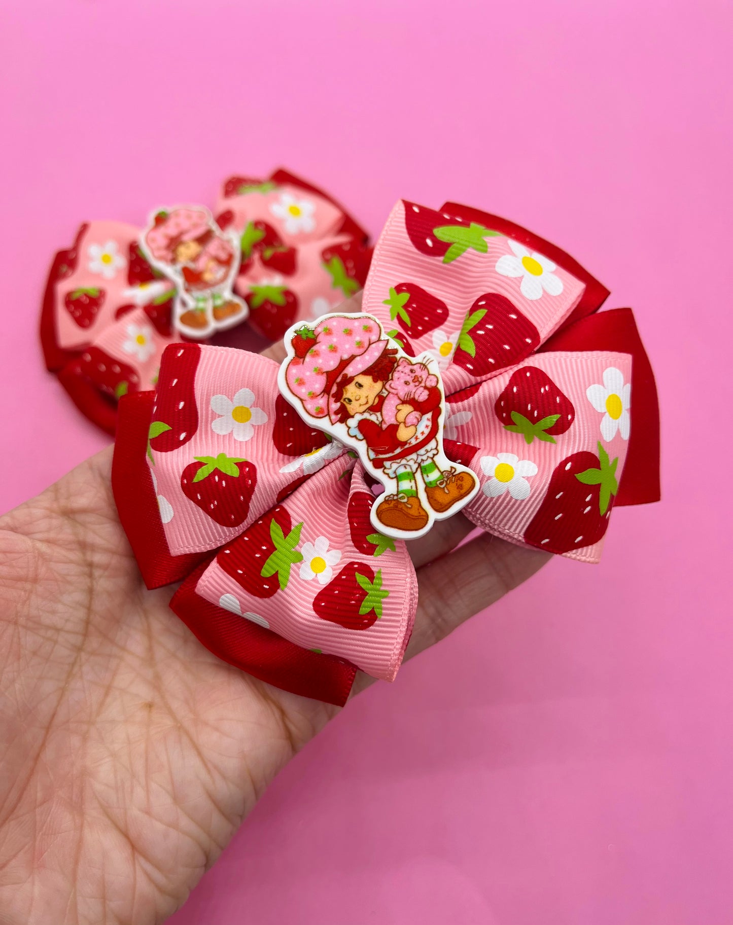 Berry Inspired Hair Bow