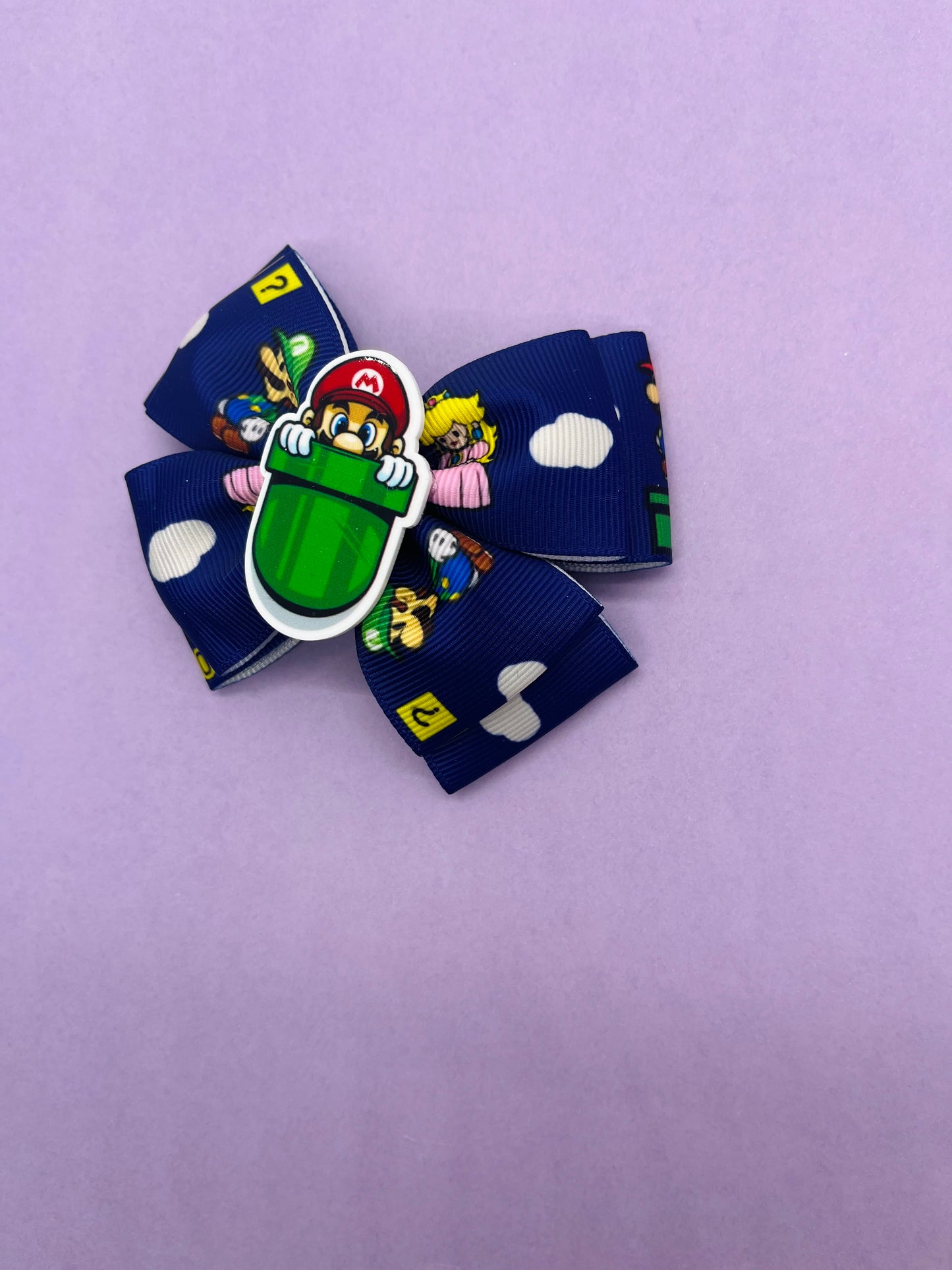 Gamer Inspired Hair Bow