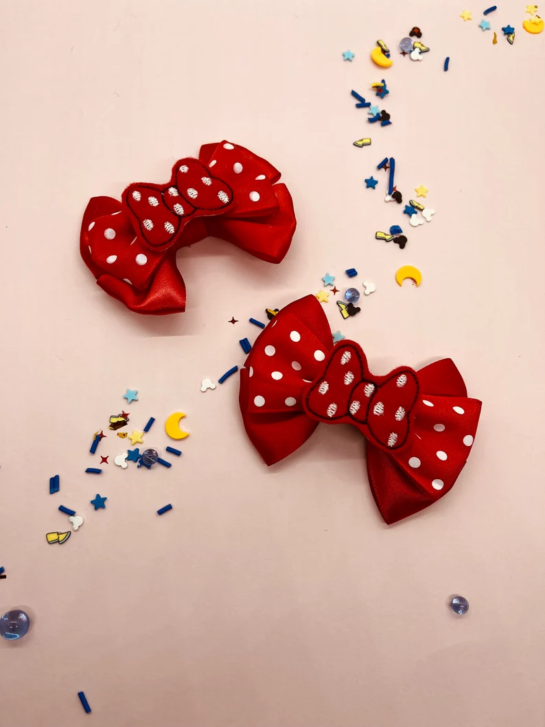 Mini Inspired Hair Bow