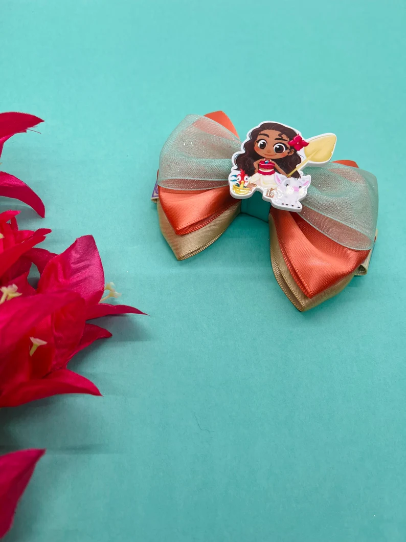 Island Inspired Hair Bow
