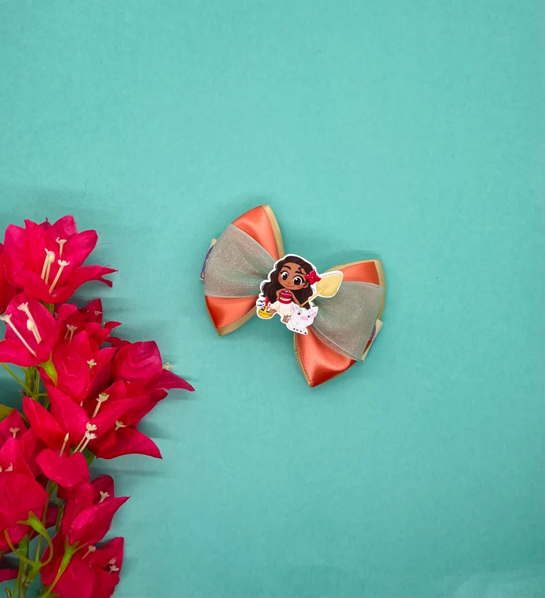 Island Inspired Hair Bow