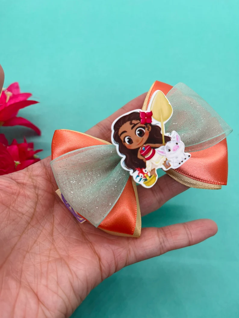 Island Inspired Hair Bow