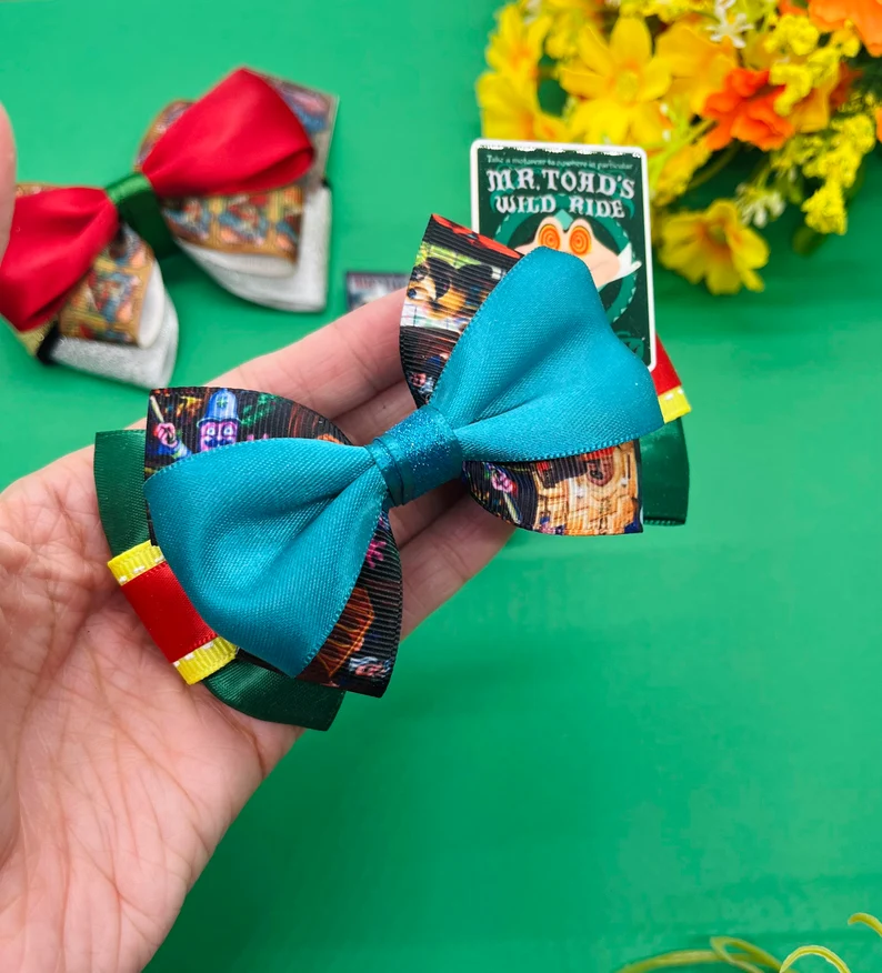 Park Inspired Hair Bows