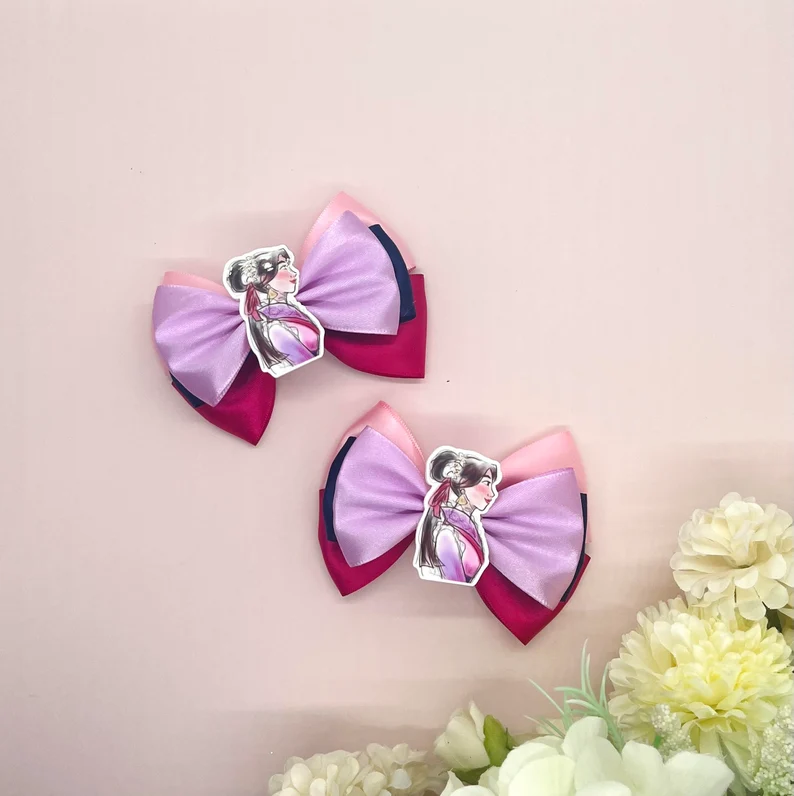 Warrior Inspired Hair Bow