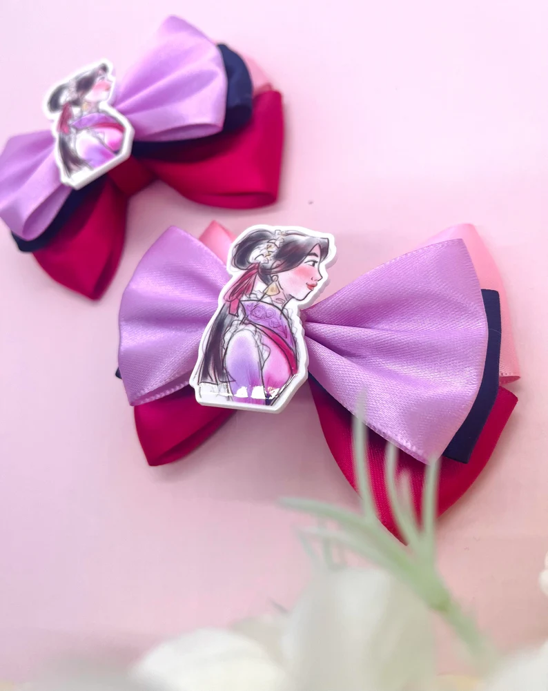 Warrior Inspired Hair Bow