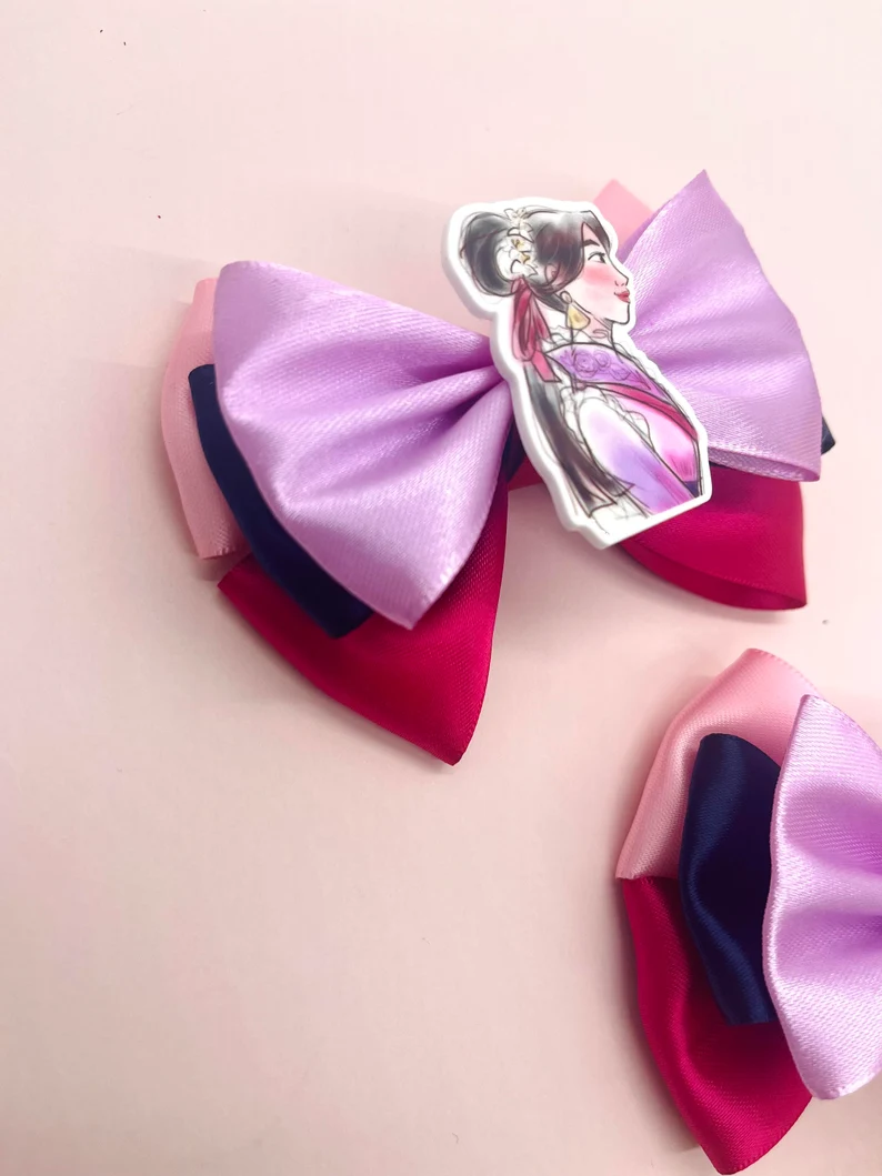 Warrior Inspired Hair Bow