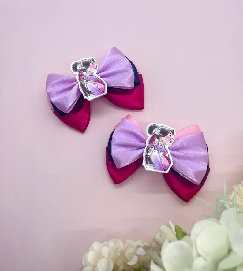 Warrior Inspired Hair Bow