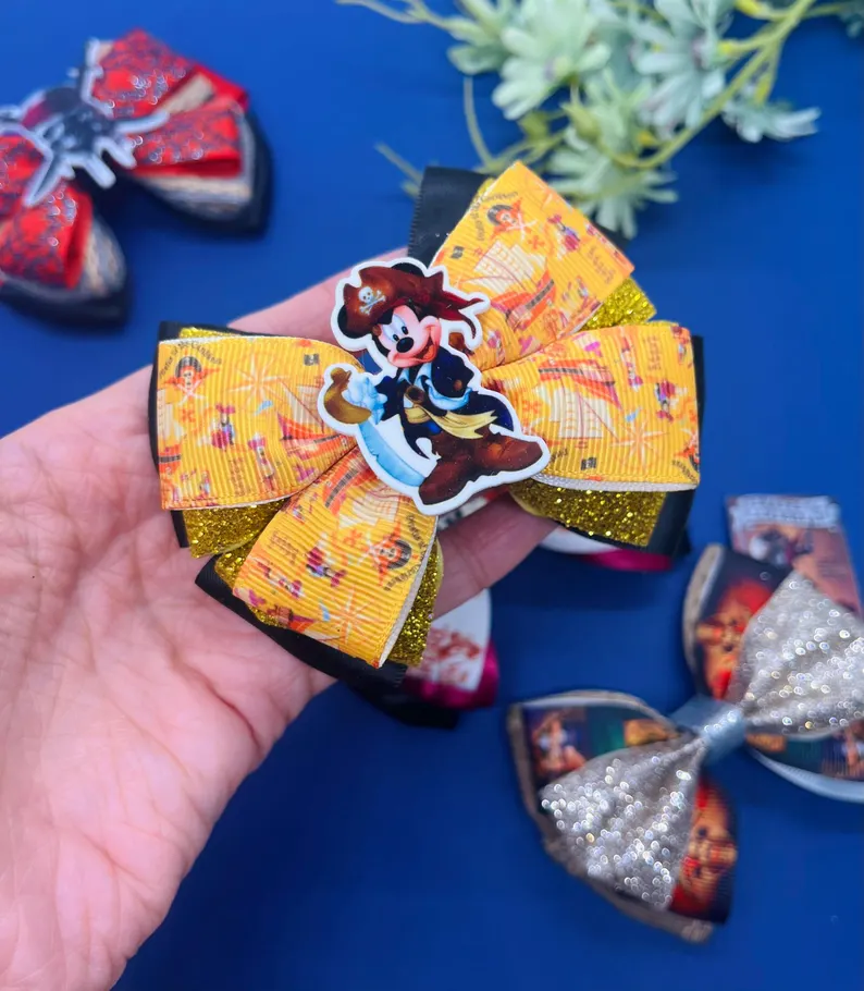 Park Inspired Hair Bow