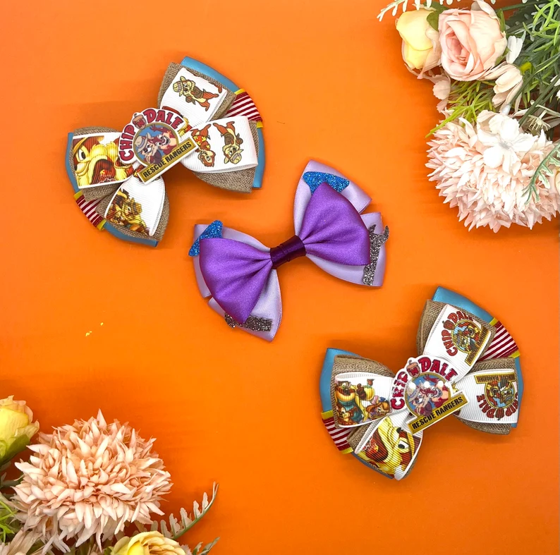 Rescue Inspired Hair Bows