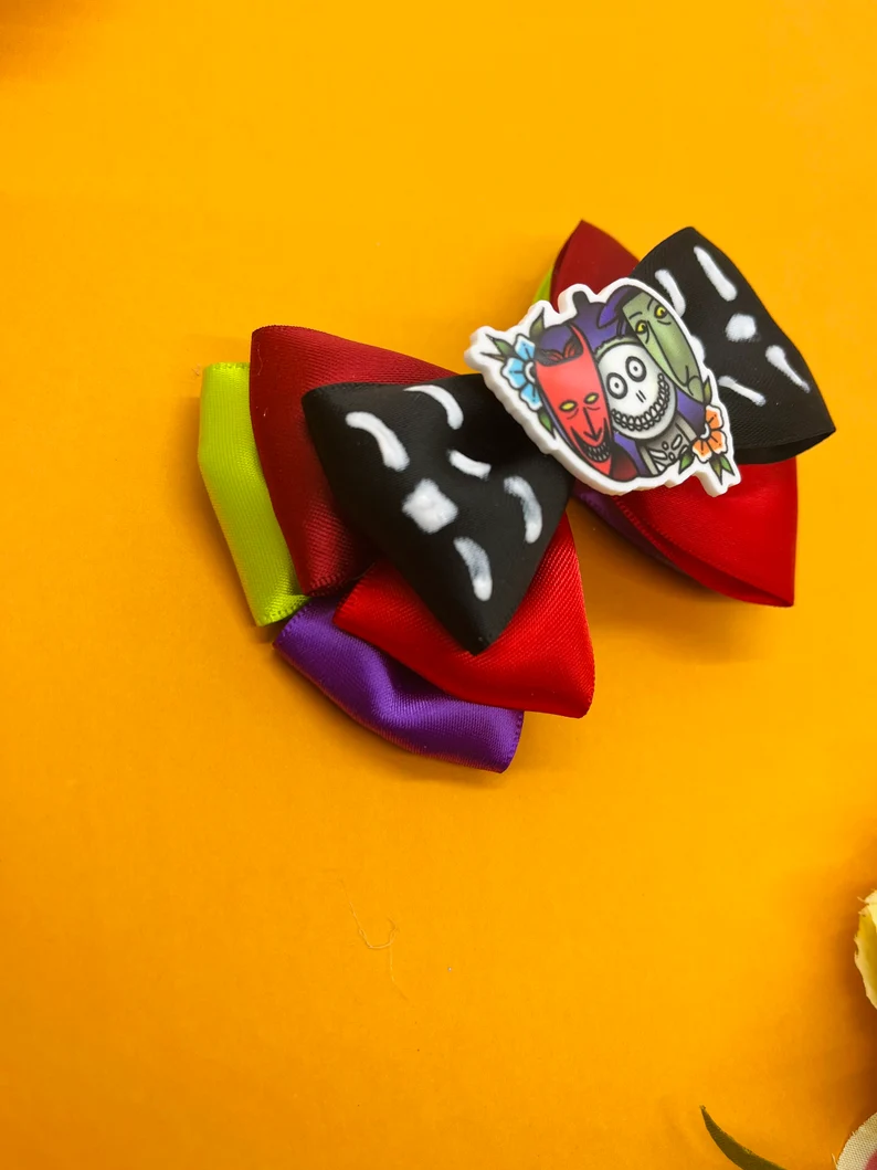 Spooky Sidekicks Inspired Hair Bow