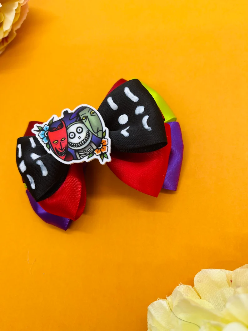 Spooky Sidekicks Inspired Hair Bow