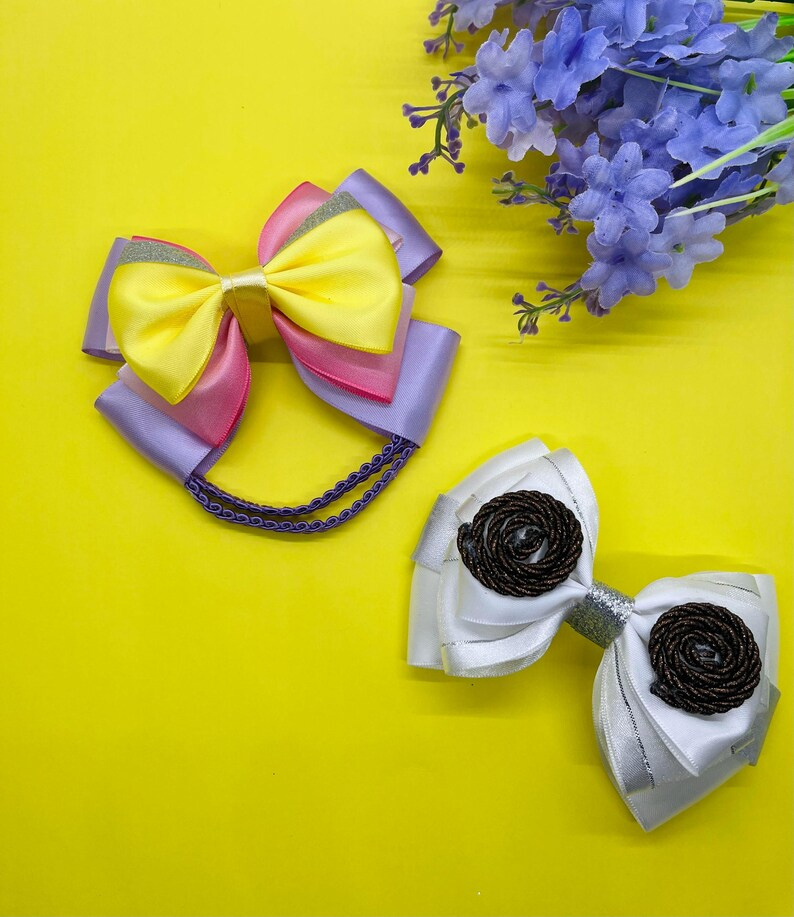 Space Princess Inspired Hair Bows