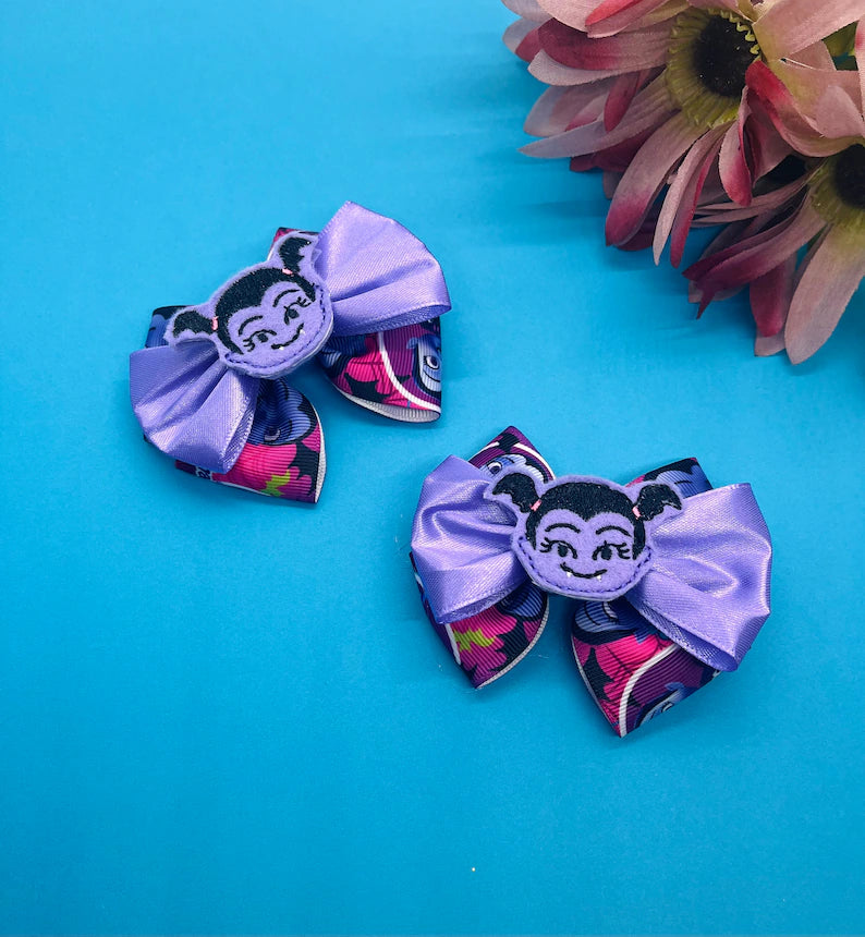 Mini Vampire Inspired Bow