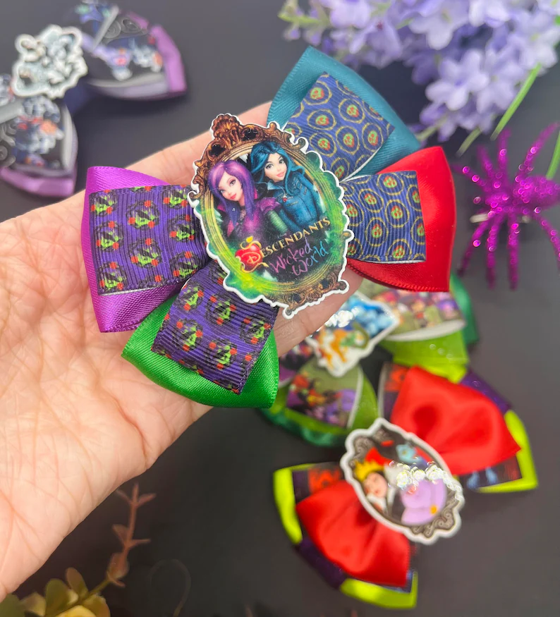 Villains Inspired Hair Bows